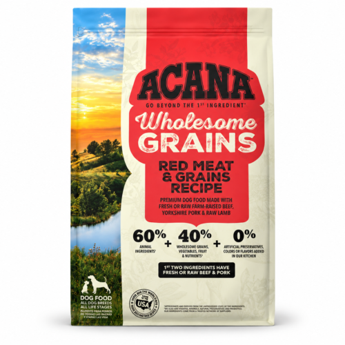 ACANA WHOLE GRAIN REDMEAT+GRAIN 10.2KG