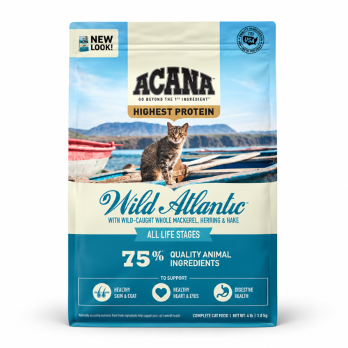 ACANA WILD ATLANTIC CAT 4LB (1.8KG) Y 10LB (4.5KG)