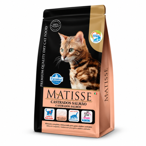 MATISSE GATO CASTRADO SALMON 2 KG Y 7.5 KG